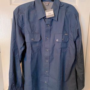 Men’s Button Down Blue Shirt